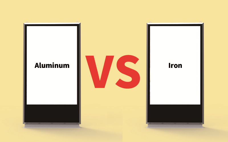 Pourquoi l’aluminium est-il le premier choix pour le matériel d’affichage numérique extérieur ?
