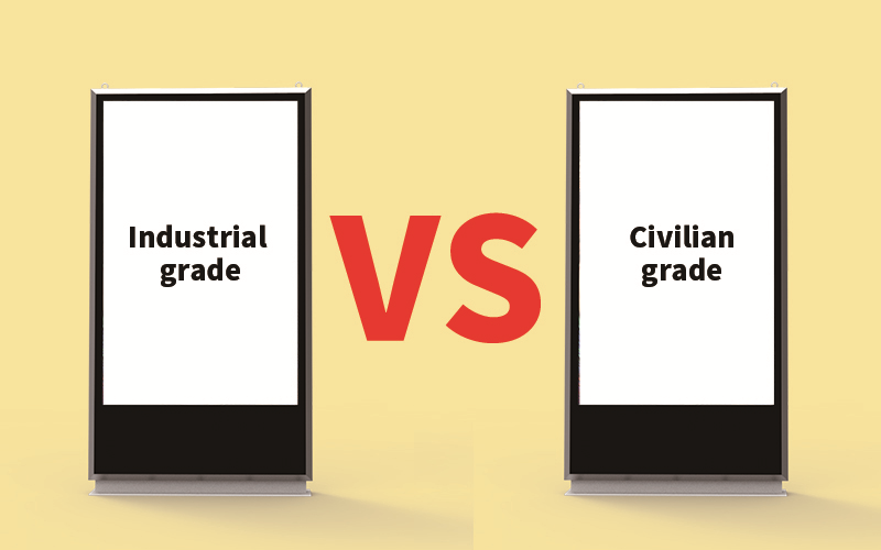 Comment faire la distinction entre la qualité industrielle et la qualité civile de l'affichage numérique extérieur