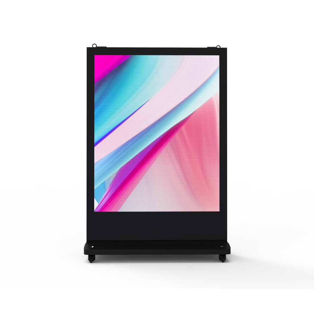 Outdoor portable LED Mupi display