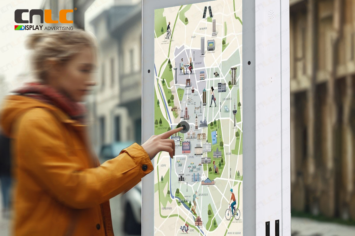 interactive outdoor digital display