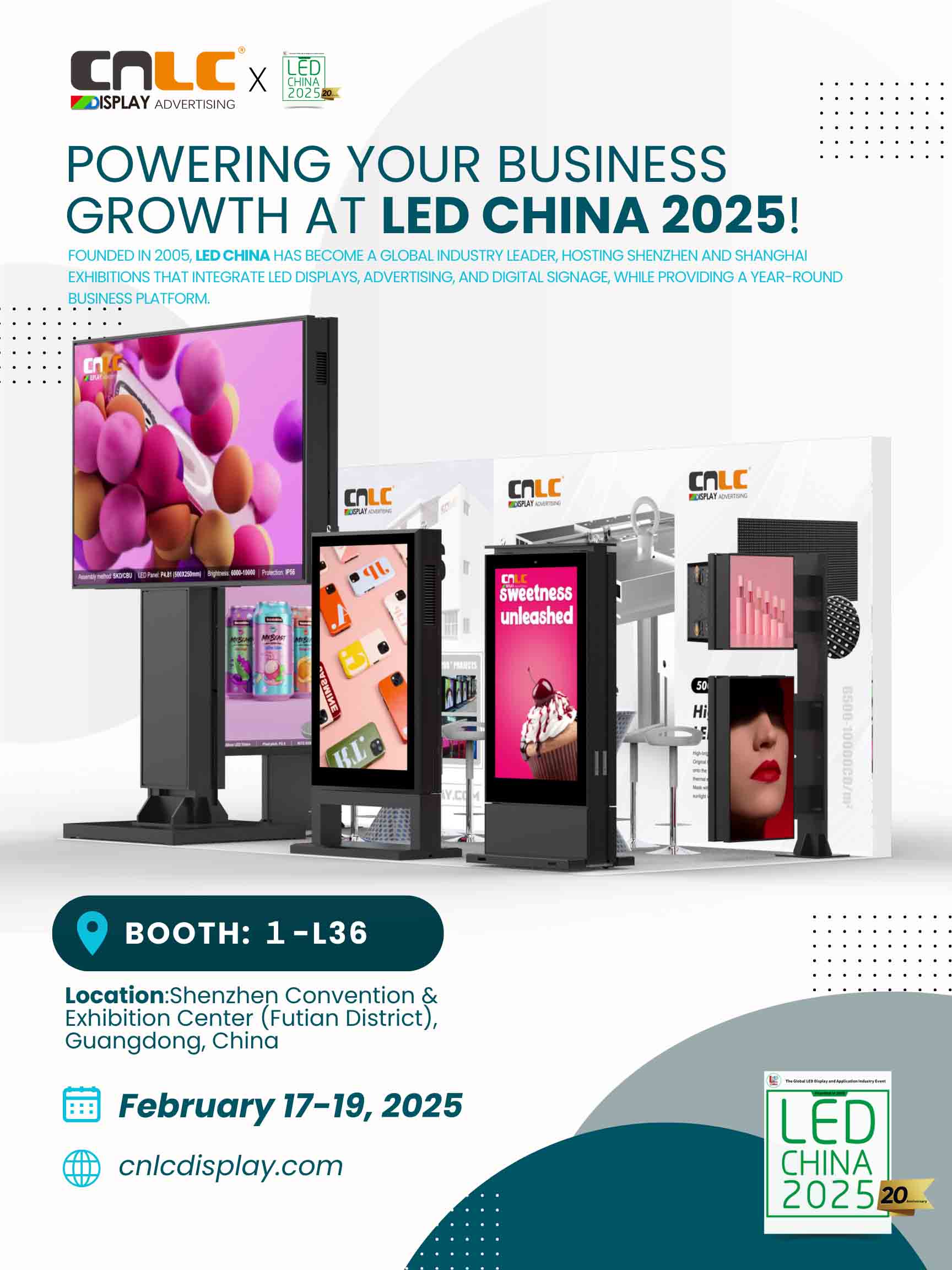 Meet CNLC at LED CHINA 2025!