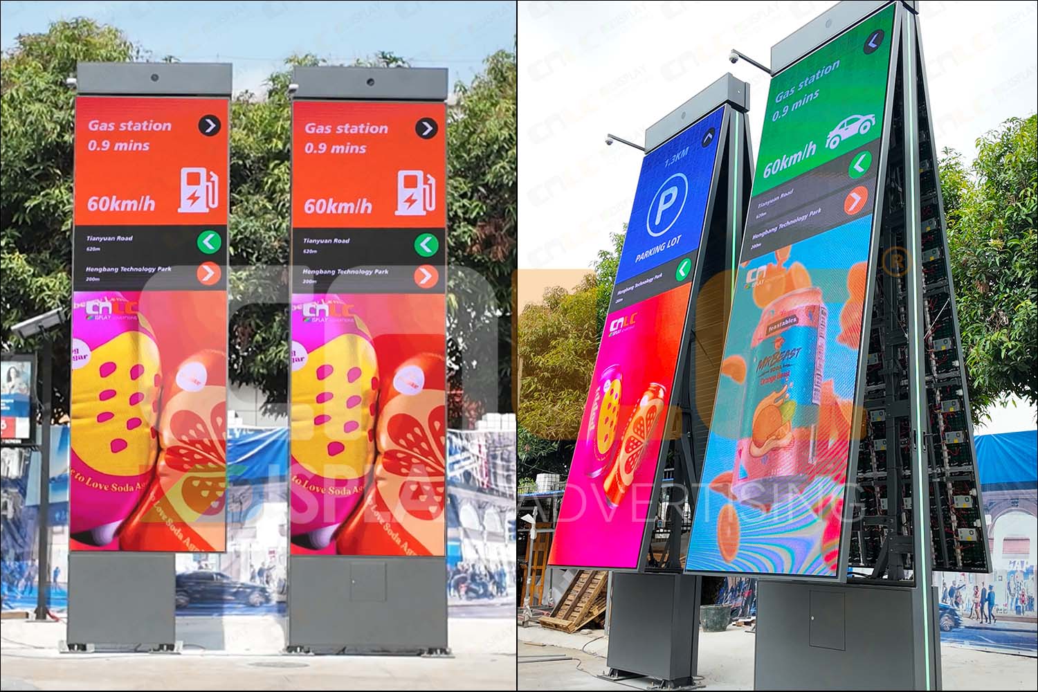 Smart City P5 LED Billboard