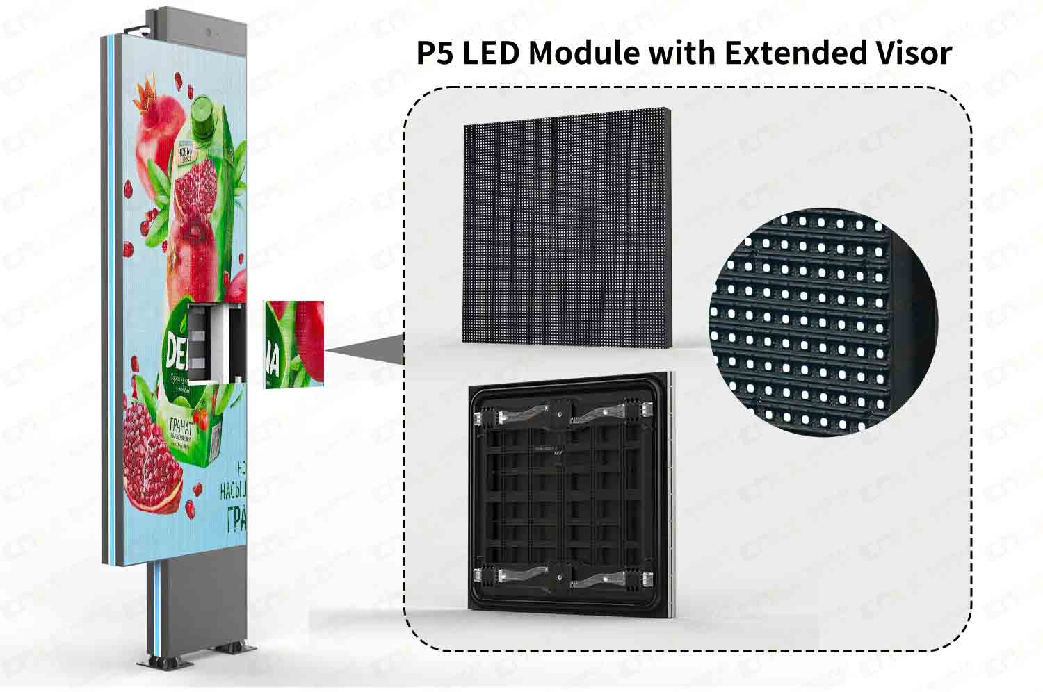 Smart City LED Billboard