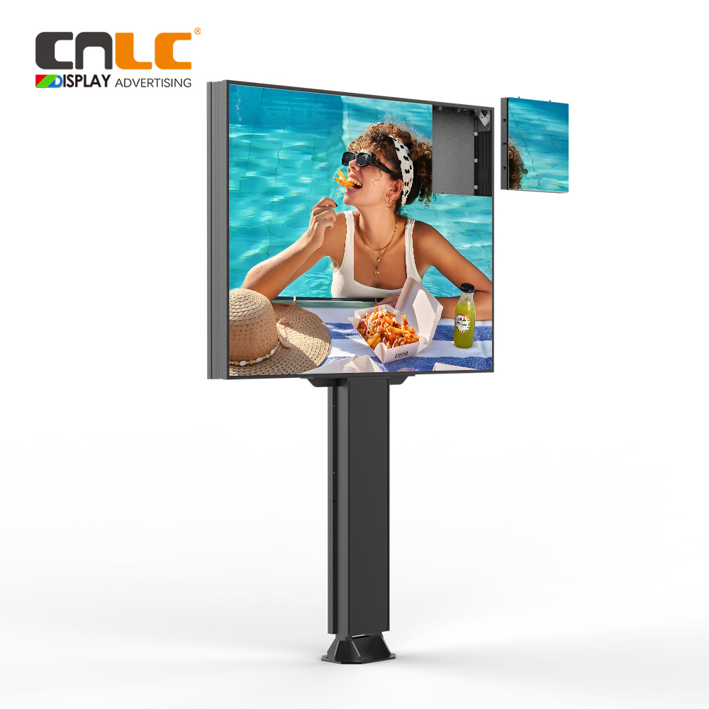 High-Brightness LED Billboard with IP56 Aluminum Fixed Cabinet