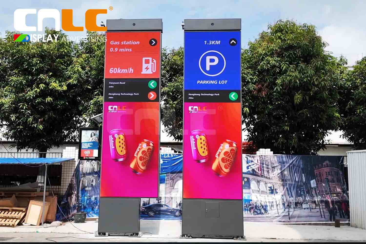 Panneau d'affichage LED extérieur – Conçu pour briller par tous les temps