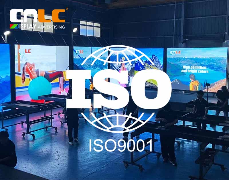 CNLC obtient les certifications ISO 9001 et ISO 14001 pour la fabrication d'écrans extérieurs
