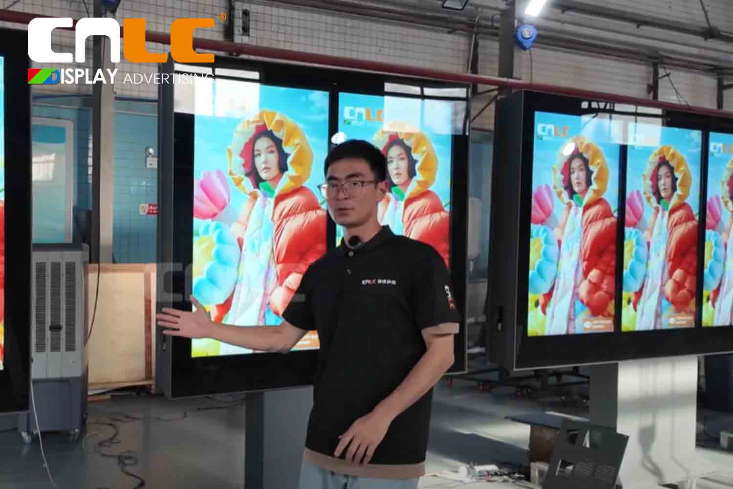 Découvrez la force de production du CNLC | Visite de la production d'affichage numérique extérieur et d'écrans LED