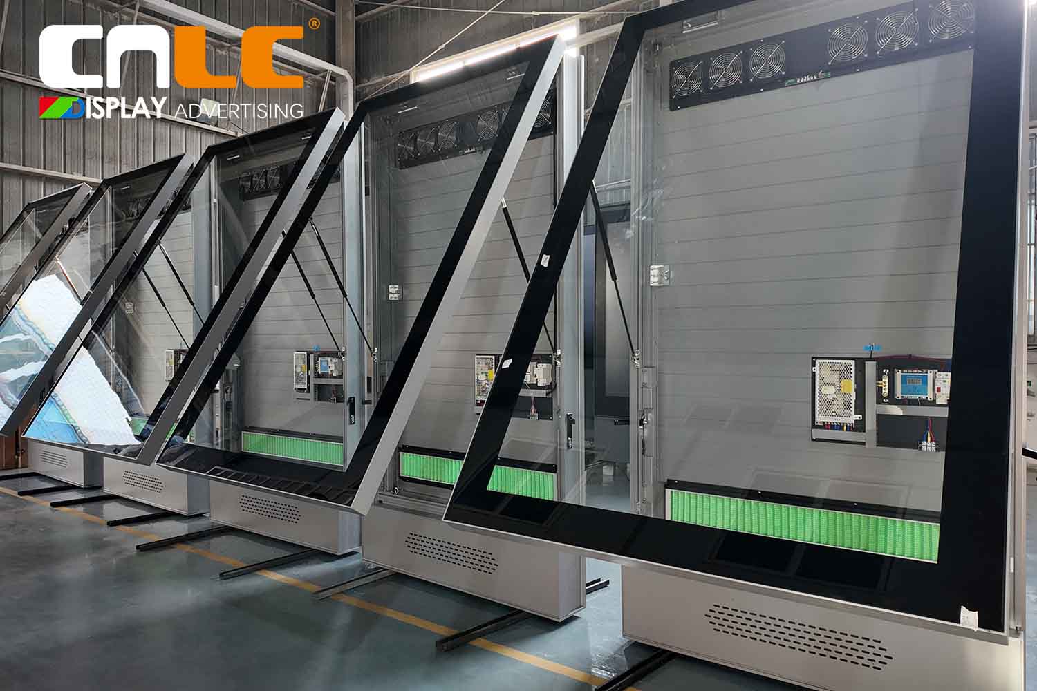 Solutions de boîtiers légers en aluminium pour écrans extérieurs