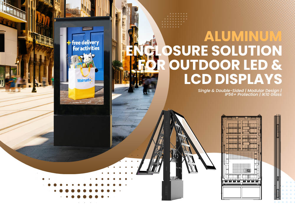 Solution de boîtier LED extérieur