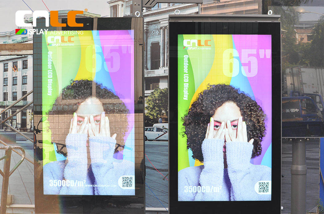CNLC outdoor advertising display – durable waterproof and sunlight readable digital signage