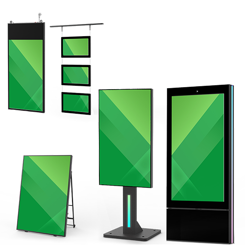 Affichage numérique LCD d'intérieur