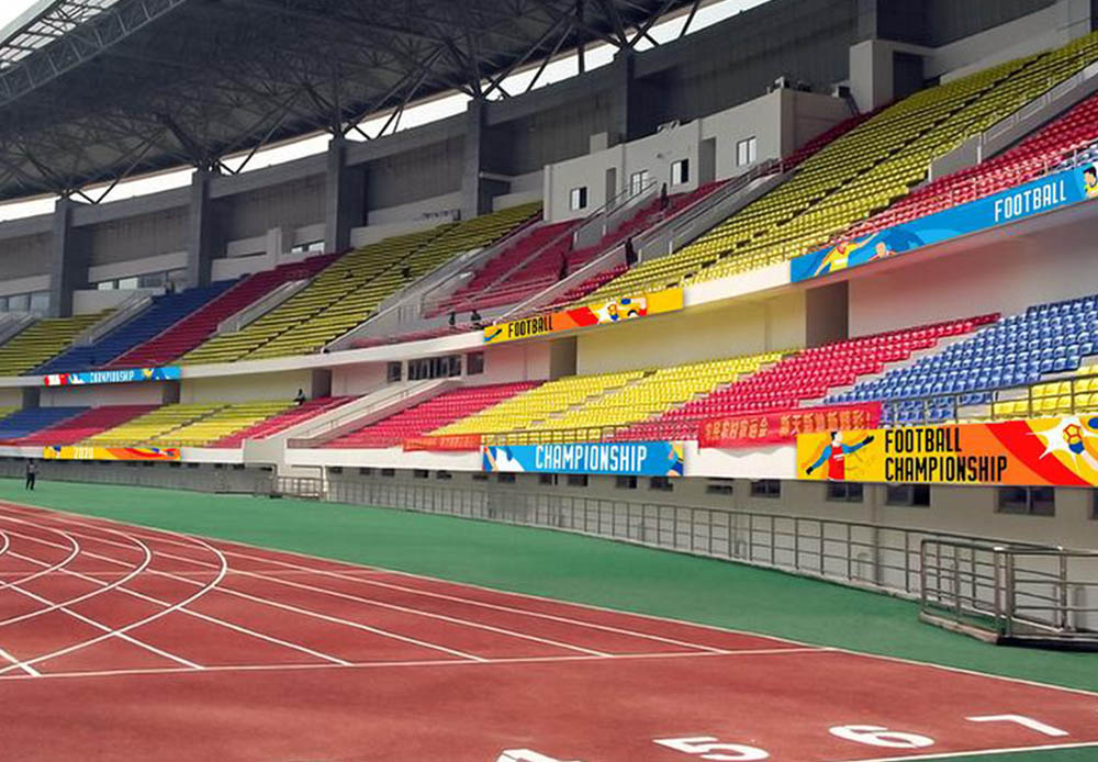 Stadium LED screen application