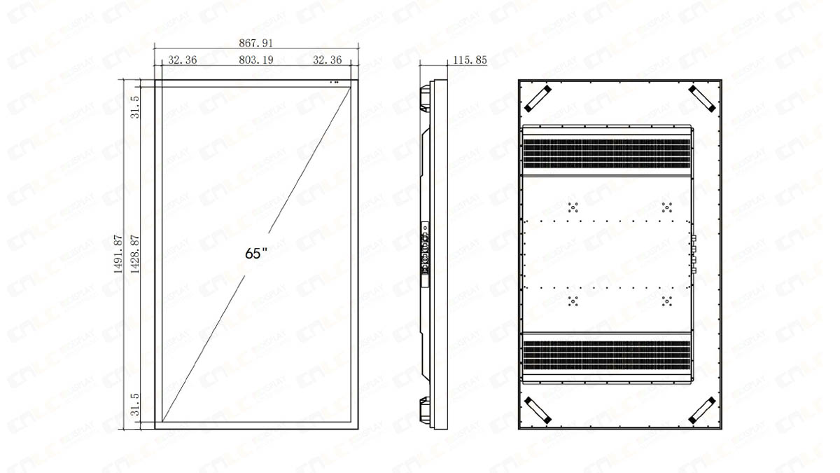Desktop interactive ad display